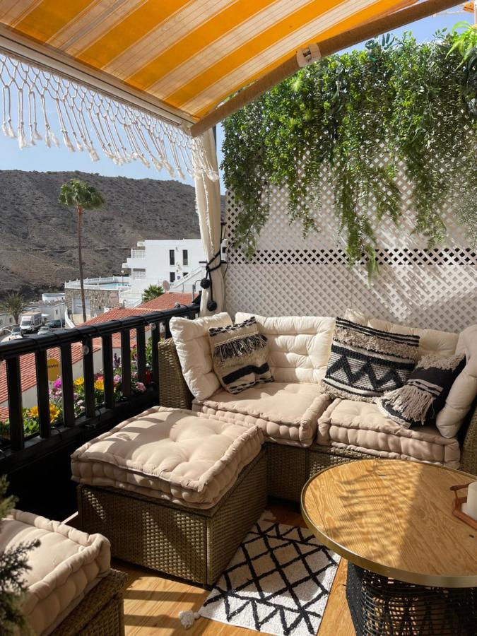 Boho Style Bungalow With Ocean View Mogán 外观 照片