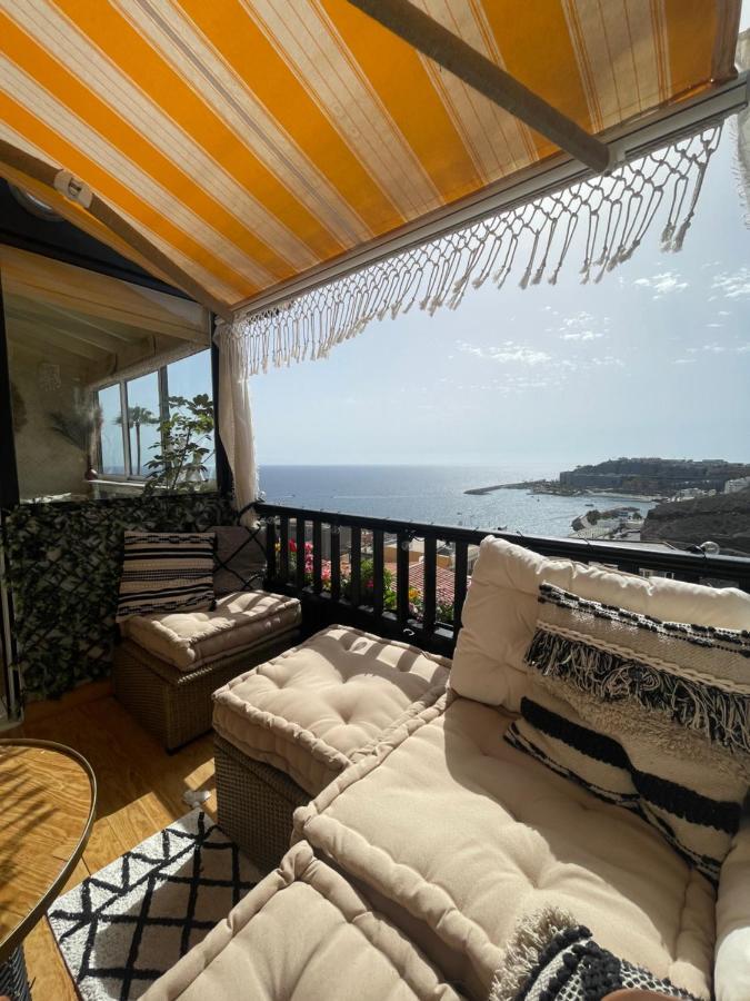 Boho Style Bungalow With Ocean View Mogán 外观 照片